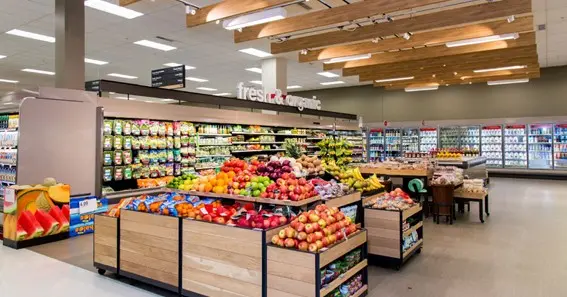 Full-Service Grocery Section